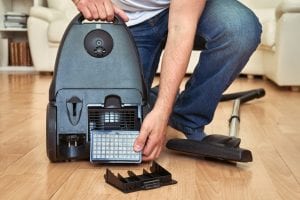vacuums are helpful places for HEPA filters in the home